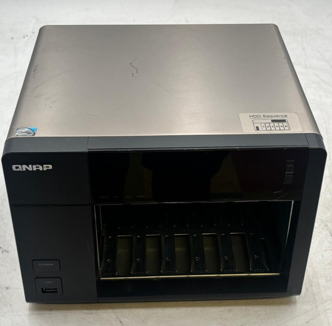 QNAP TS-659 PRO II Intel Atom 1.8GHz 6-Bay NAS - No HDDs