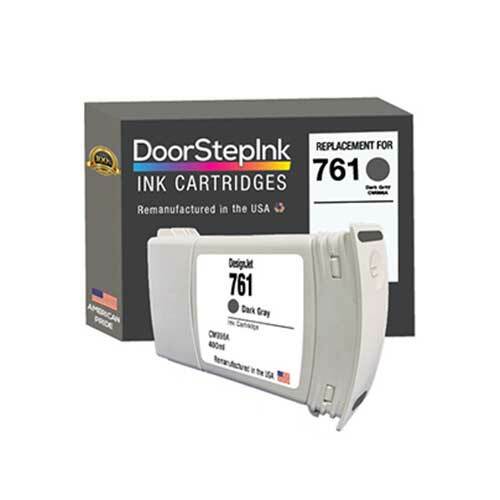 DoorStepInk Compatible Ink Cartridges For HP 761 Dark Gray CM996A-USA
