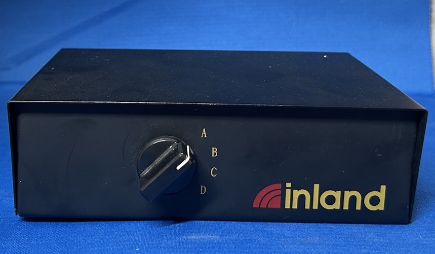 Inland Manual KVM 4-Way Switch Pro Series
