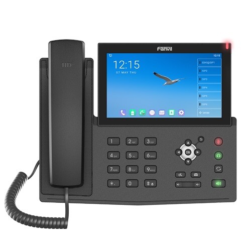 Fanvil X7A Android 9.0 OS - 20 SIP Lines w/ 7" Color Touch-Screen