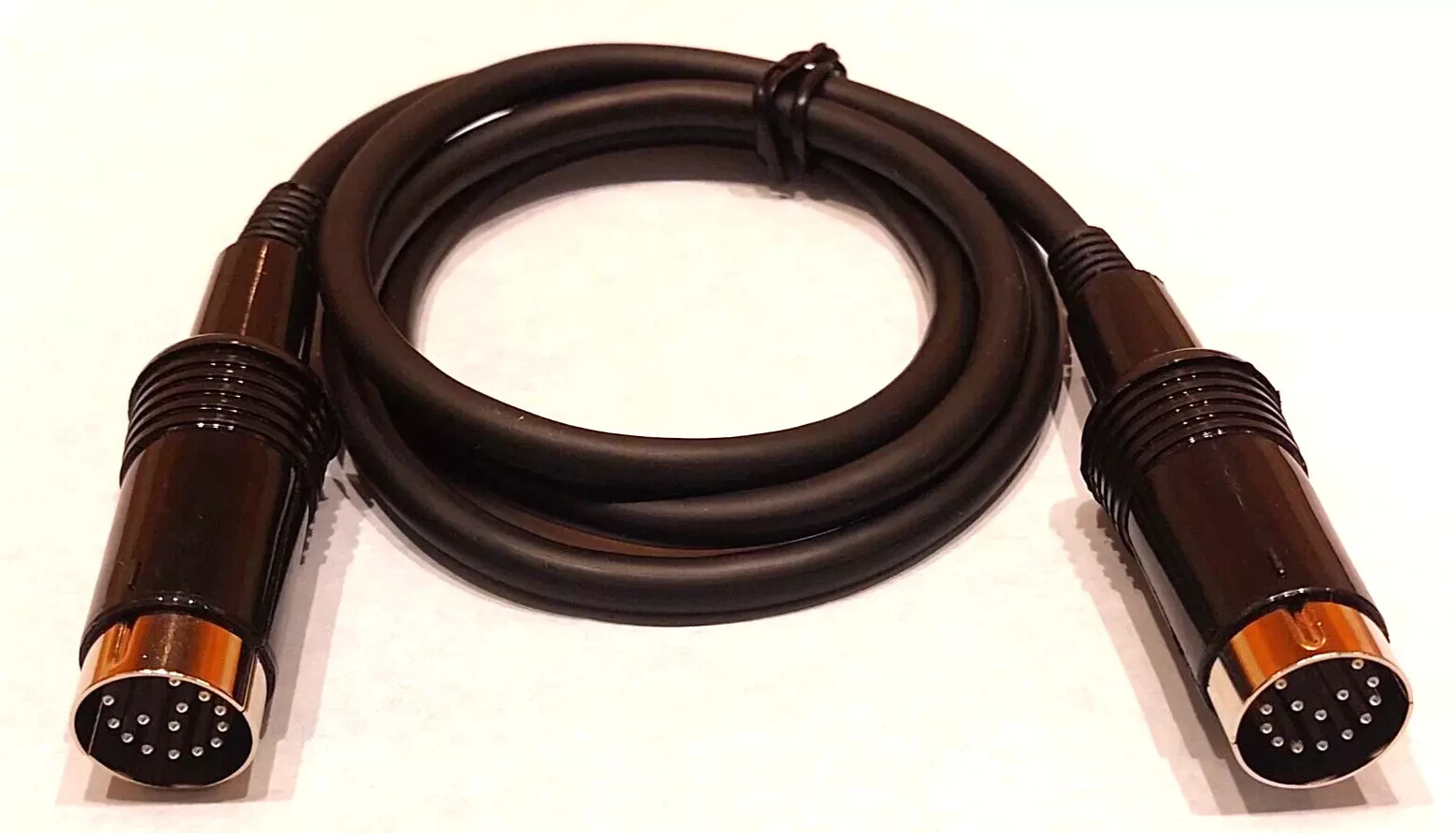 Atari ST External Floppy Disk Drive Cable - 14 Pin DIN To 14 Pin DIN Original