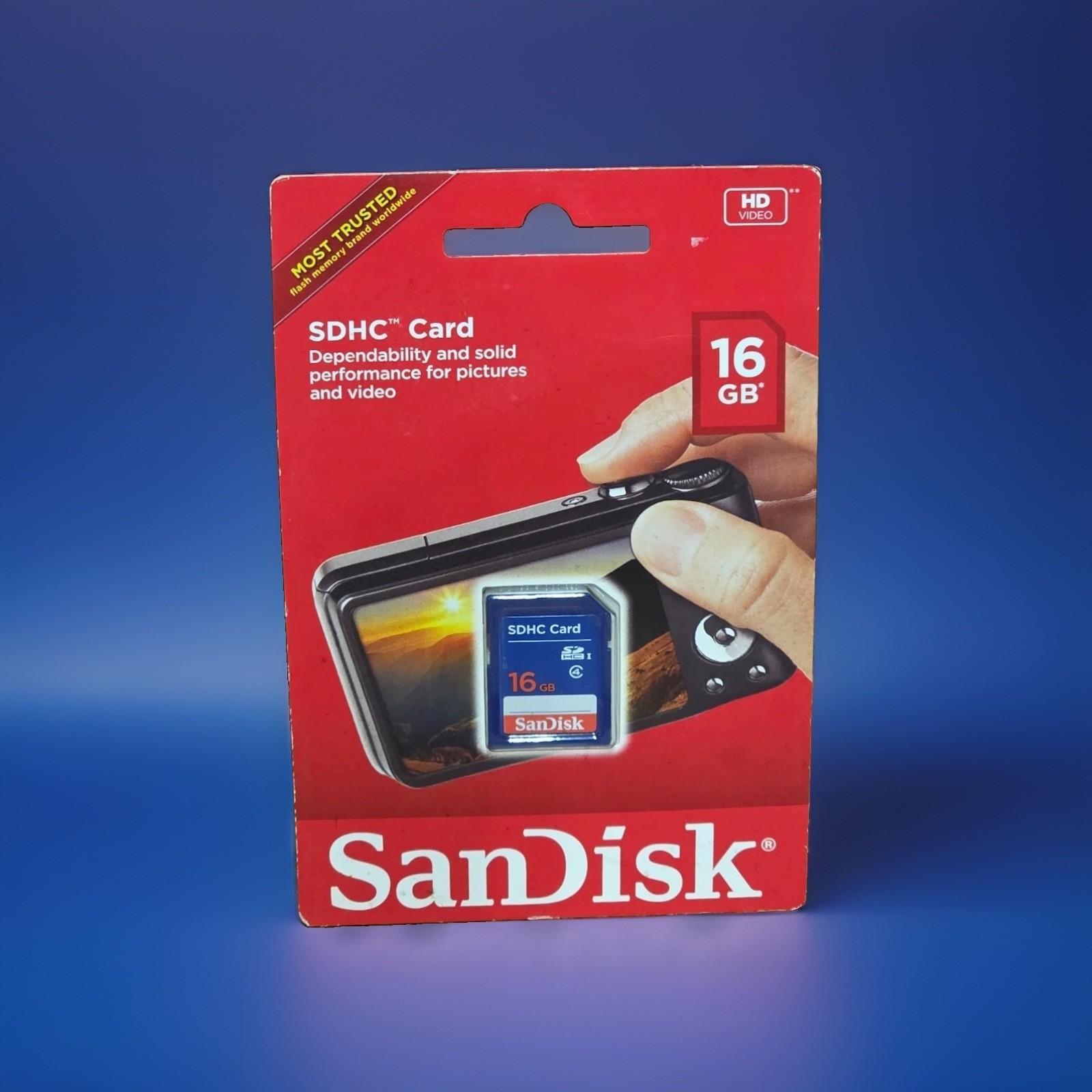 SanDisk 16GB Standard SD (SDHC) Card Class 4 SDSDB-016G-A46 