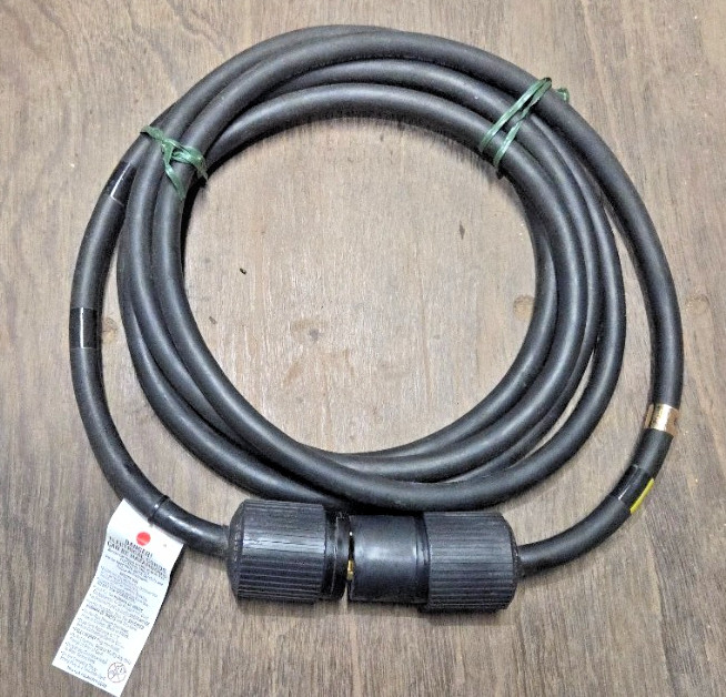 NEW EMC 038-003-438 10' NEMA L6-30 Male to NEMA L6-30 Female 30A 250V Power Cord