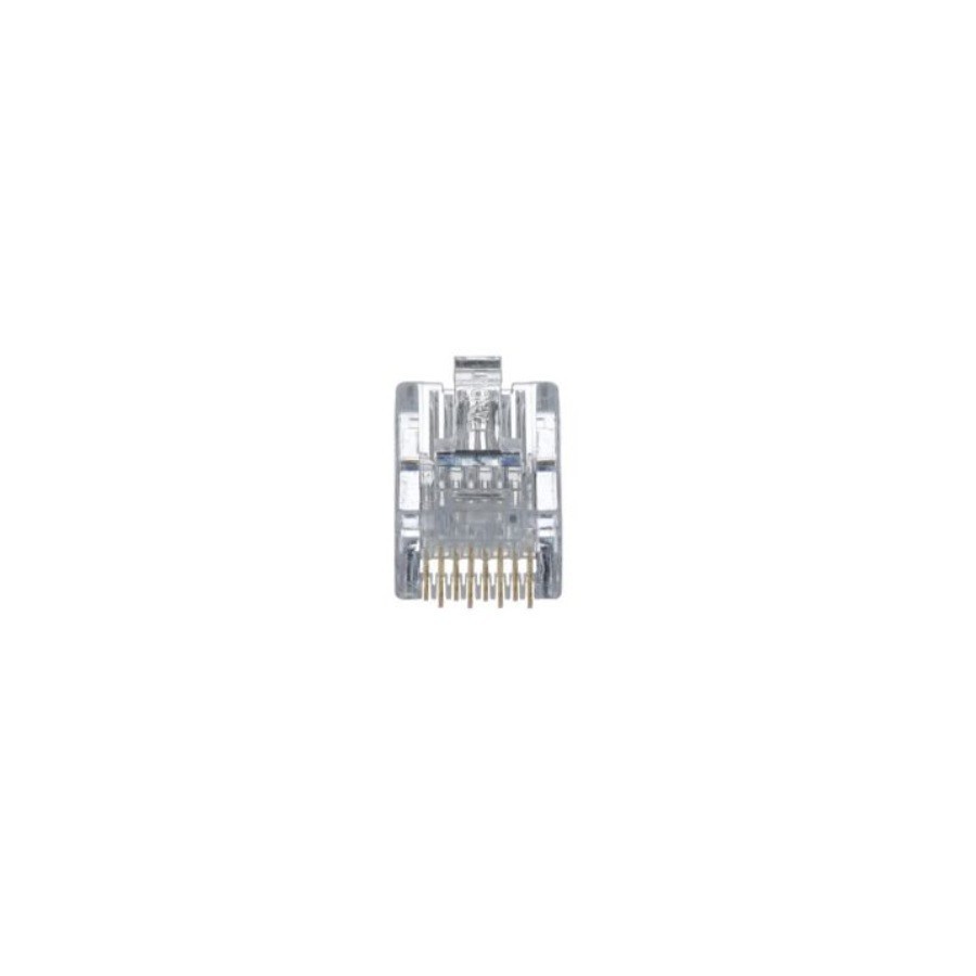 Panduit MP588-C Cat 5e Modular Plug 24-26 AWG RJ45 8W8P Clear Pack of 100