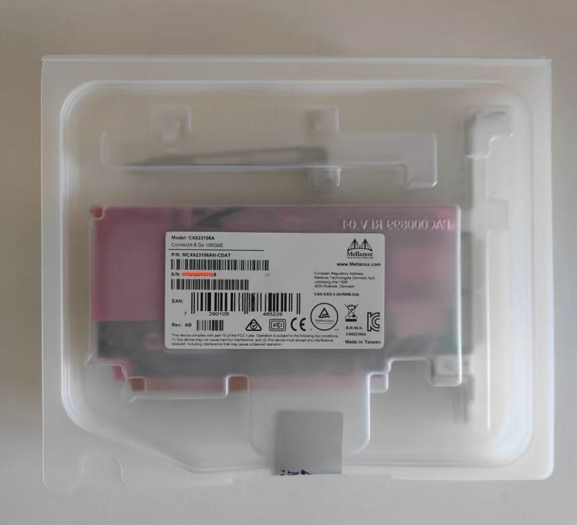 MCX623106AN-CDAT NVIDIA MELLANOX ConnectX-6 Dx EN 100GbE Encryption Adapter Card