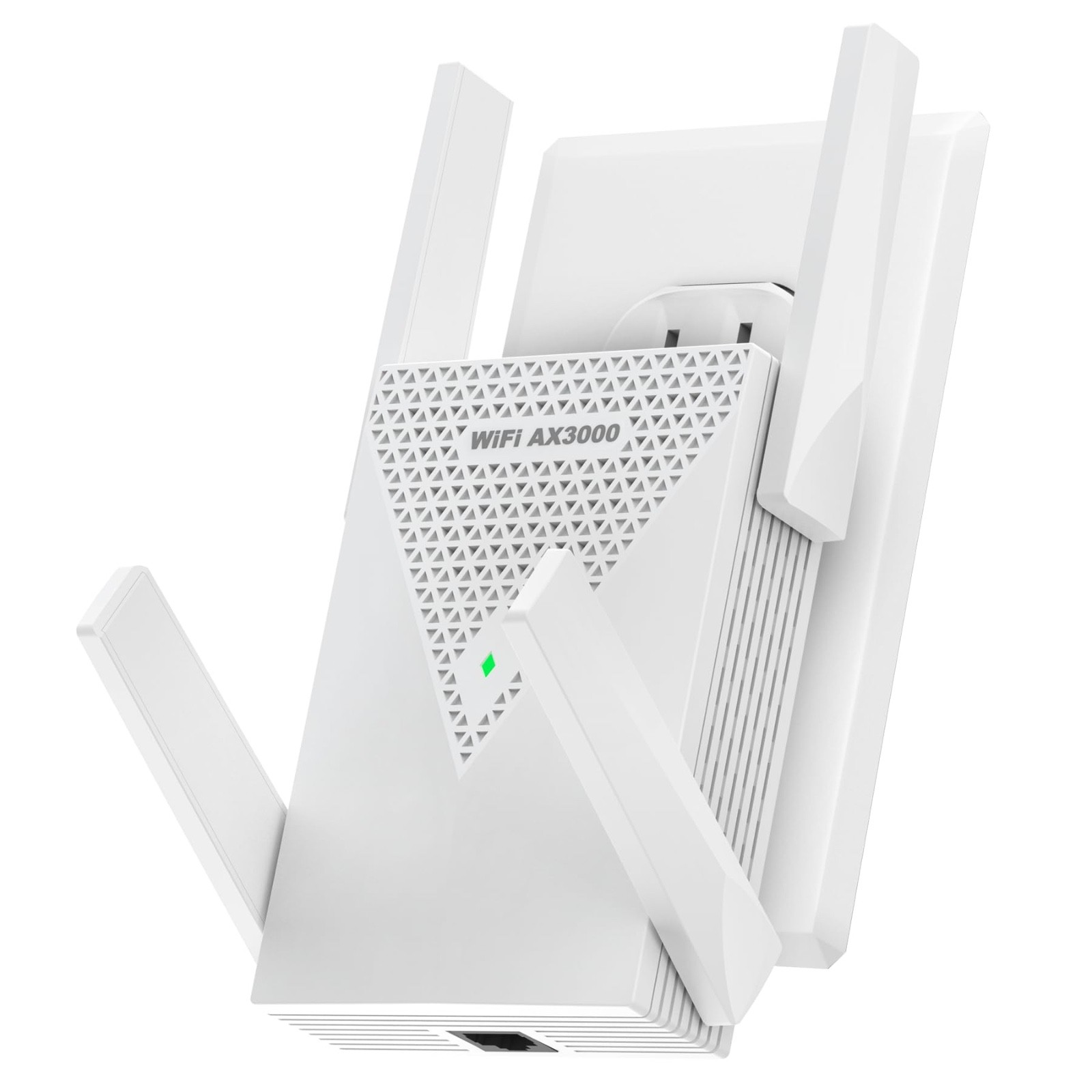 ⚡ AX3000 WiFi 6 Extender Signal Booster 2400Mbps Dual Band 22880 sq ft New