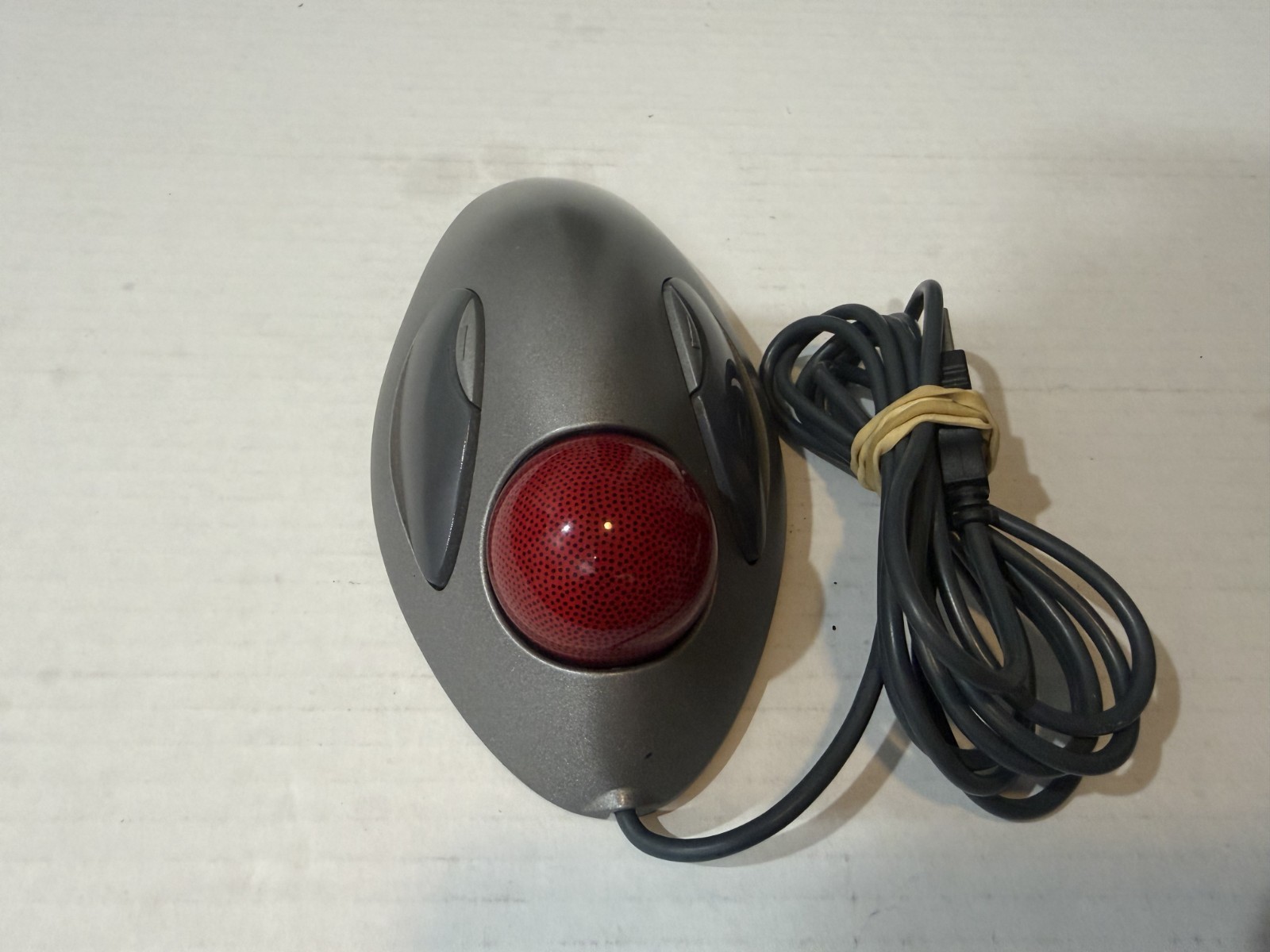 Vintage Logitech Trackman Marble USB T-BC21 Mouse, P/N 804377-0000