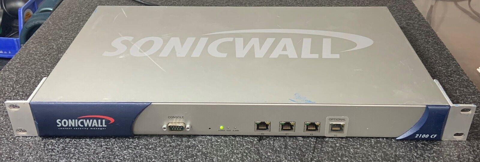 Sonicwall 2100 CF VPN Firewall Network Switch 1RK0A-02A
