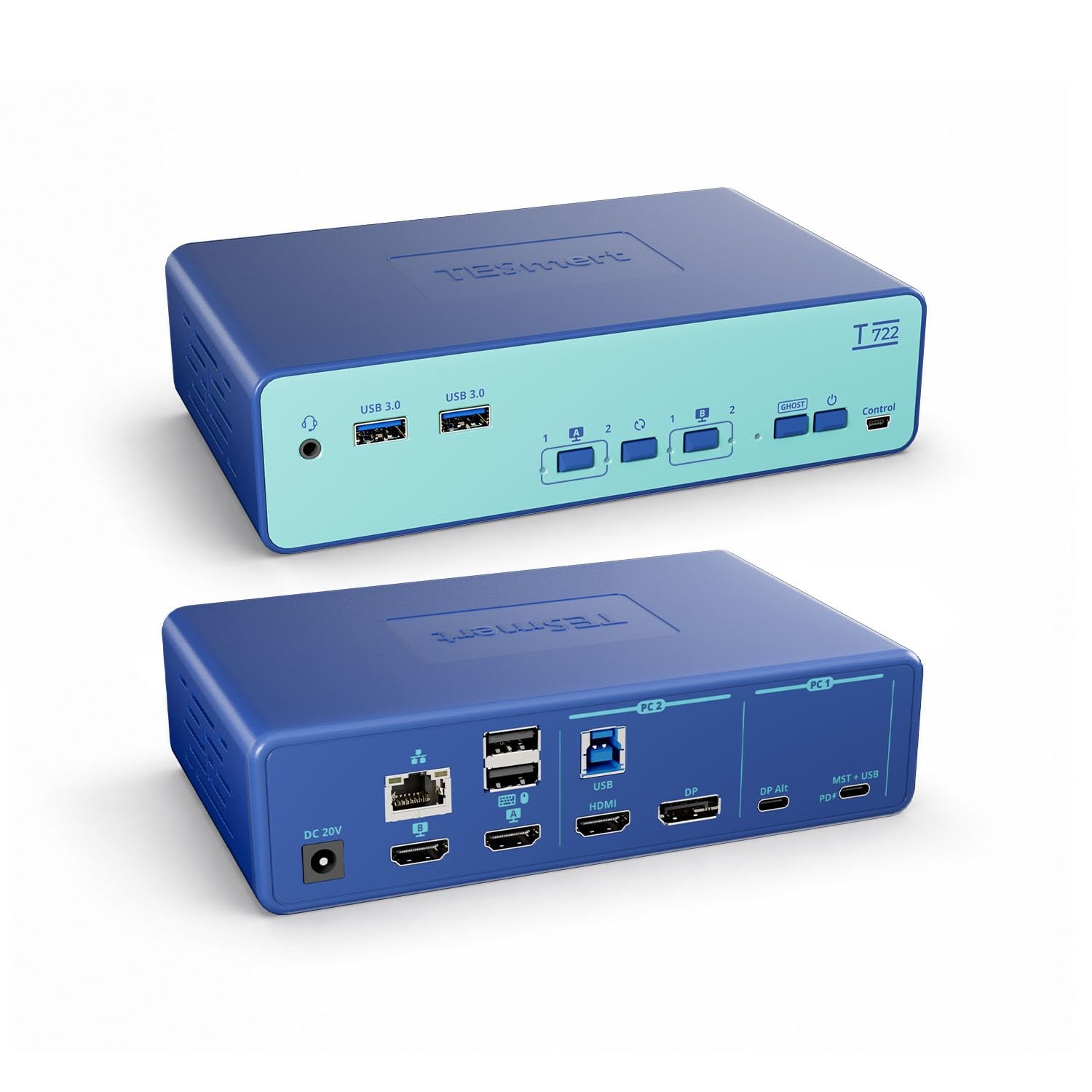 ** NEW  KVM Switch | Connect 2 Computers | USB-C | Dual Monitor 4K 60Hz