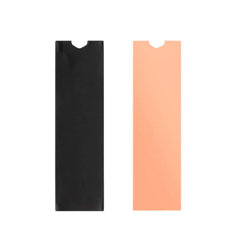 2Pcs Thermal Copper Pad Graphene Coating Heat Dissipation Pad for M. 2 Nvme SSD