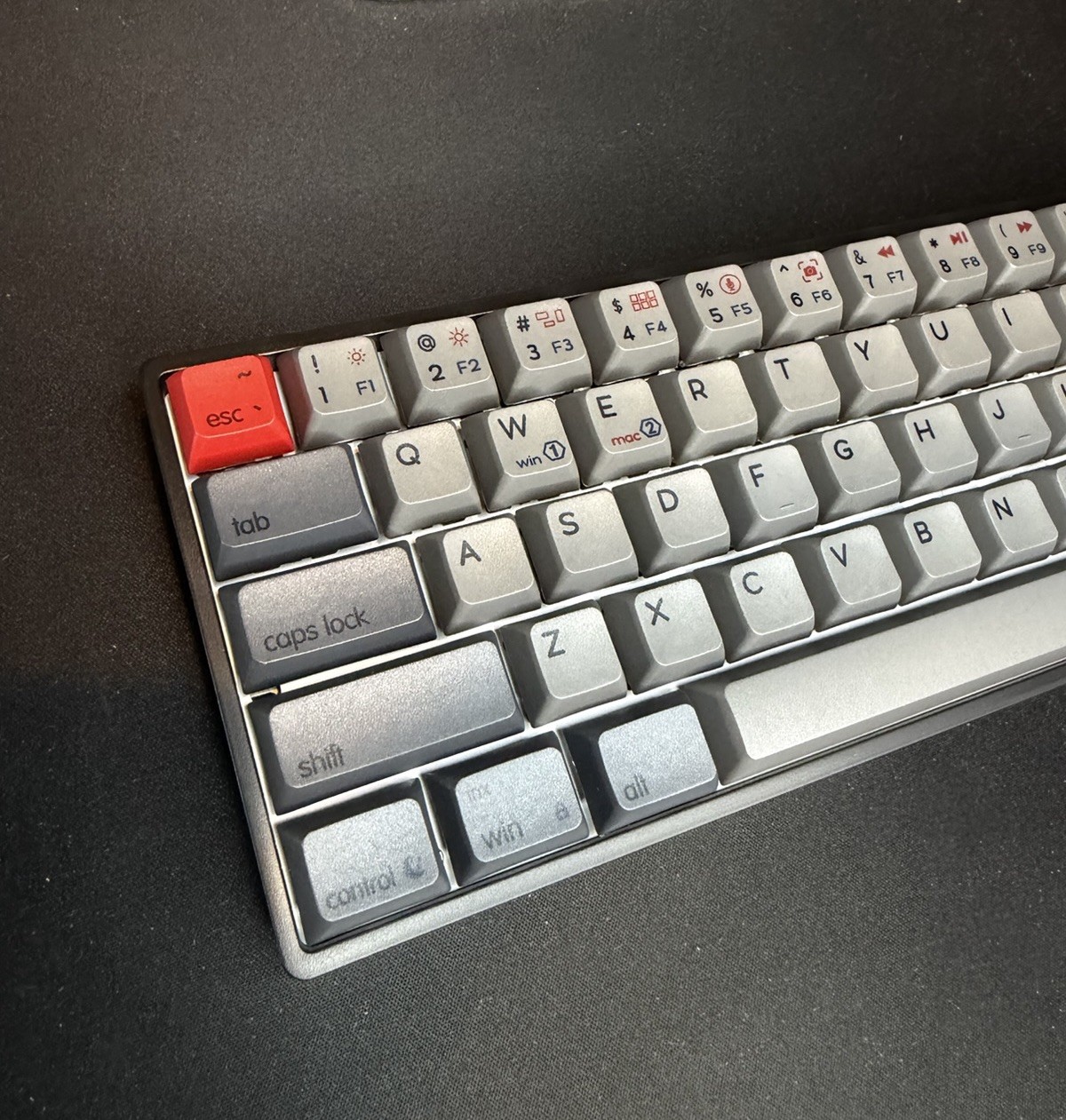 EPOMAKER SK61 Lite 60% Optical Mechanical Keyboard RGB Hot-Swap Yellow Switch