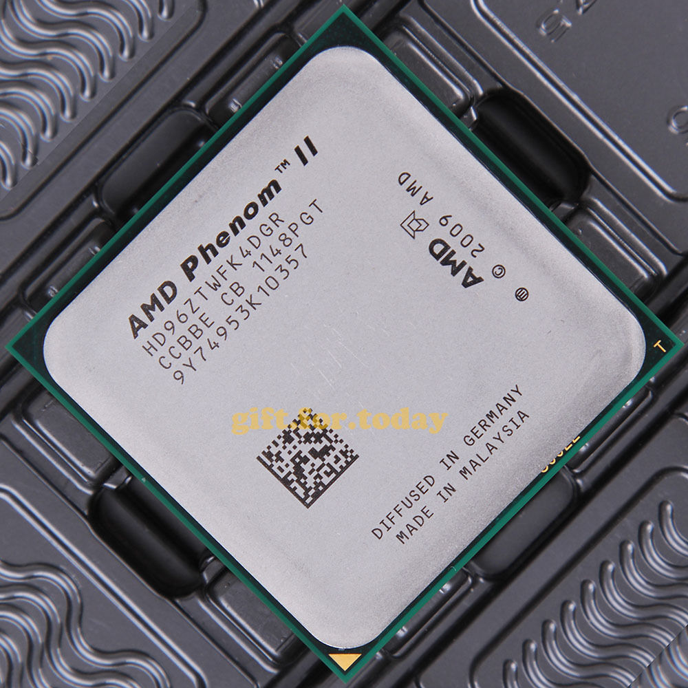 Original AMD Phenom II X4 960T 3 GHz Quad-Core HD96ZTWFK4DGR Processor CPU