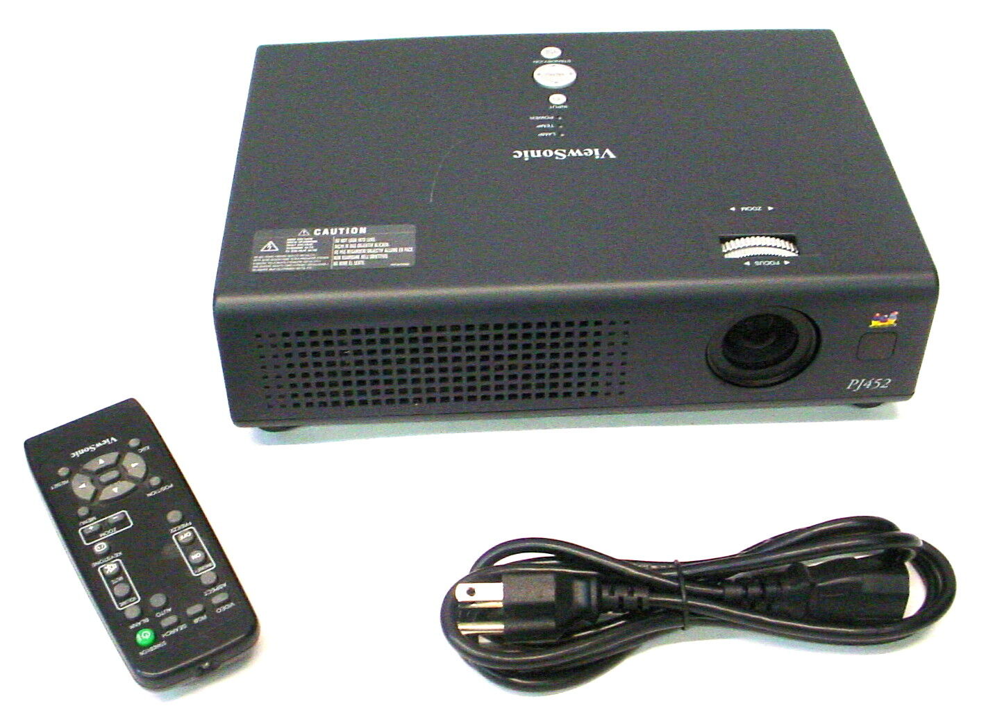 ViewSonic PJ452 LCD Portable Projector 1500Lumens 300:1Contrast SD S-Video VGA