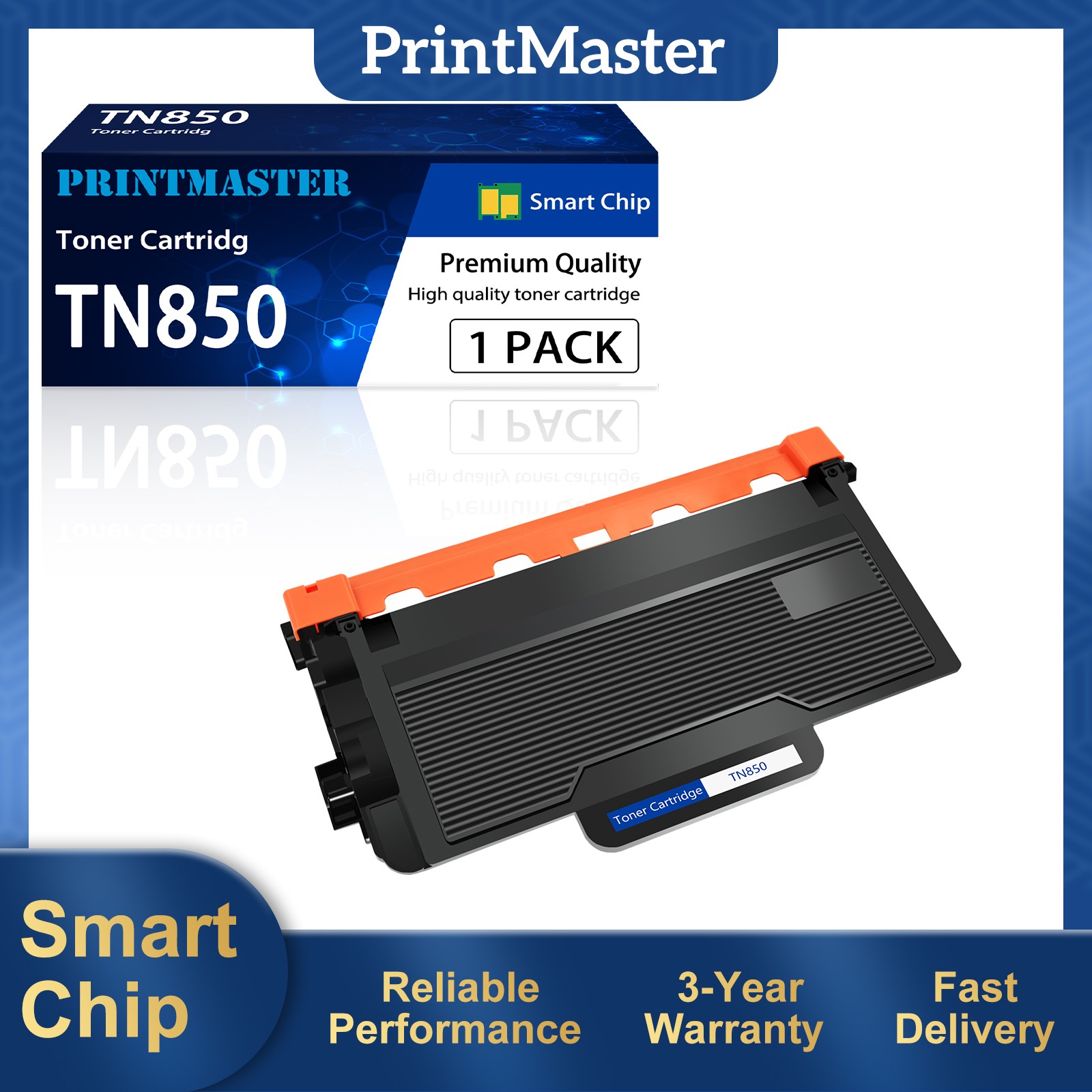 1PK TN850 HY Toner Cartridges Compatible For Brother DCP-L5500DN DCP-L5600DN