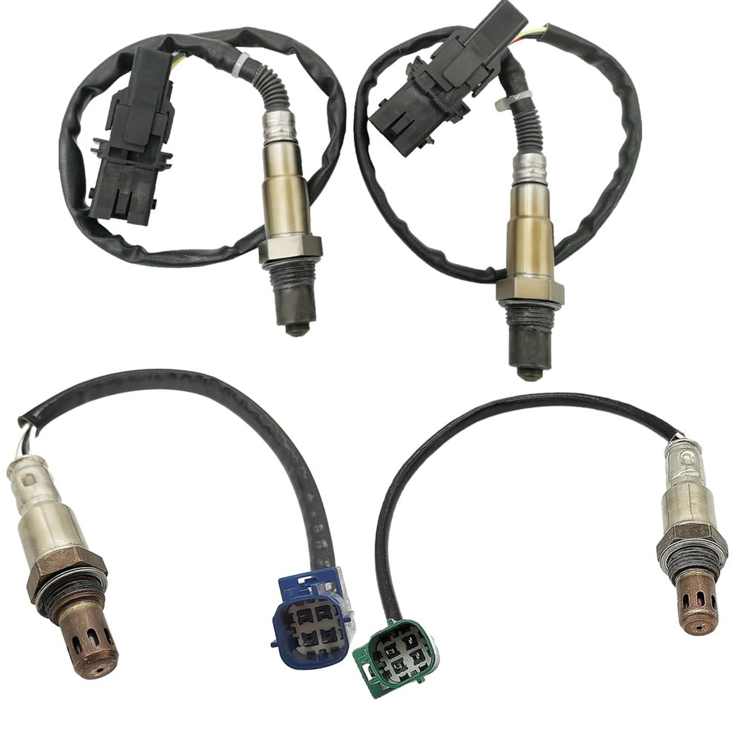 Amrxuts 4pcs Upstream Downstream Air Fuel Ratio O2 Oxygen Sensor for 2005 200...