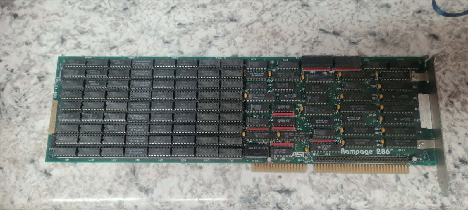 Rare Retro Gaming AST Rampage 286 Full Memory Expansion Card for IBM PC Computer