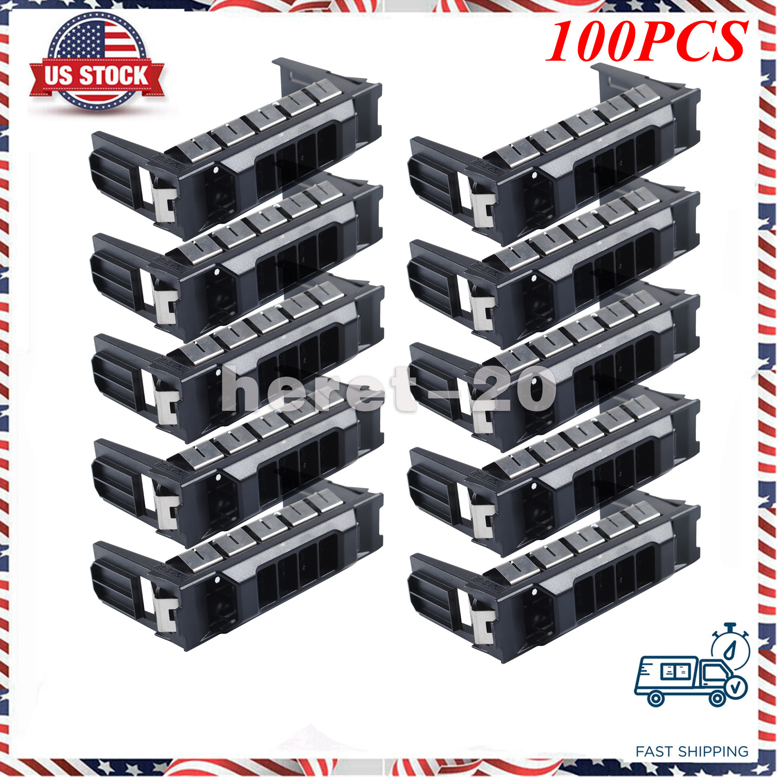 100PCS For Dell 3.5” HDD Blank Filler G11 G12 G13 PowerEdge R430 R530 R730 4F7V1