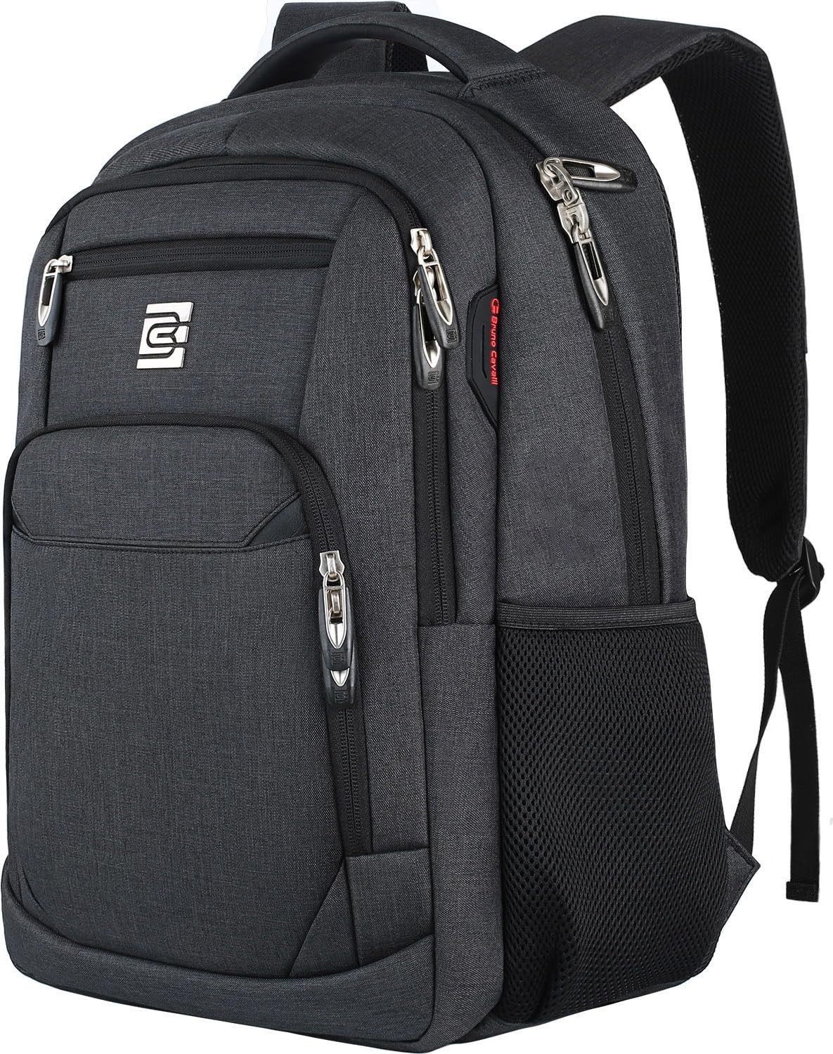 Slim Anti-Theft Laptop Backpack for Business Travel & College - Stylish & Functi
