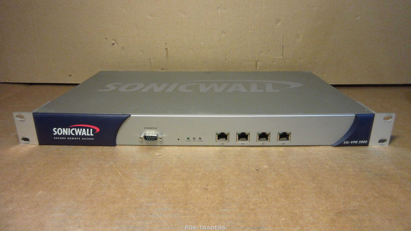 SonicWall SSL-VPN 2000 1RK0A-02A VPN Firewall Network Security Appliance + EARS
