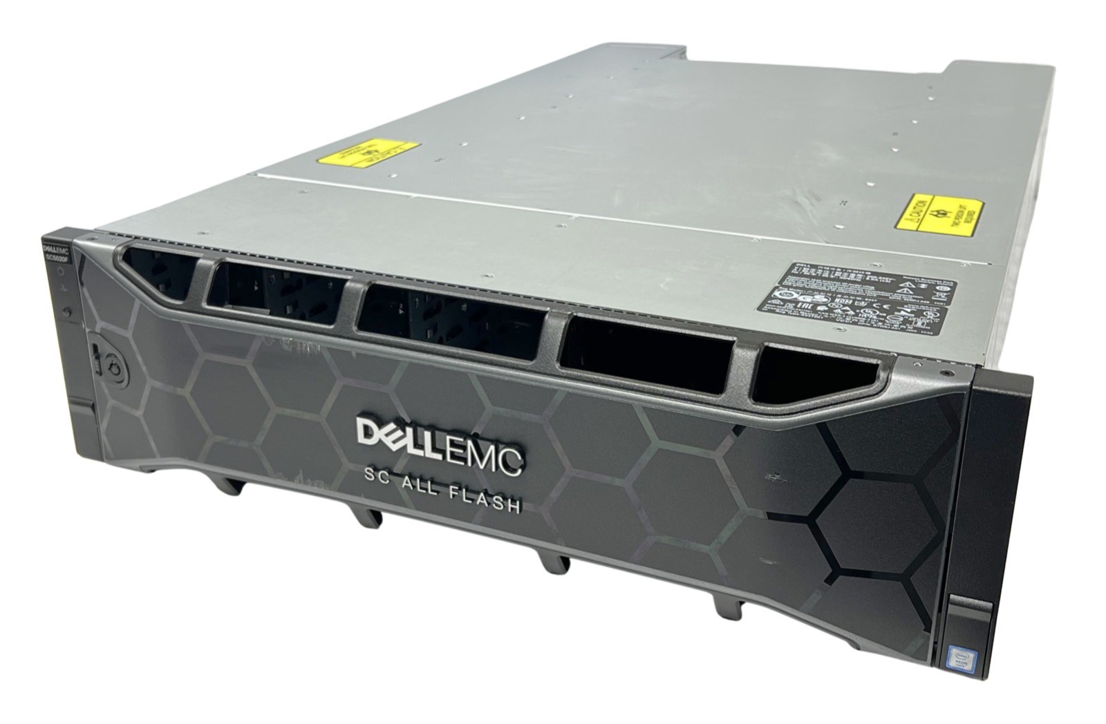 Dell SC5020F 3U 30-Bay 2.5" Storage Array - 2x Controllers, 128GB DDR4, 2x PSU