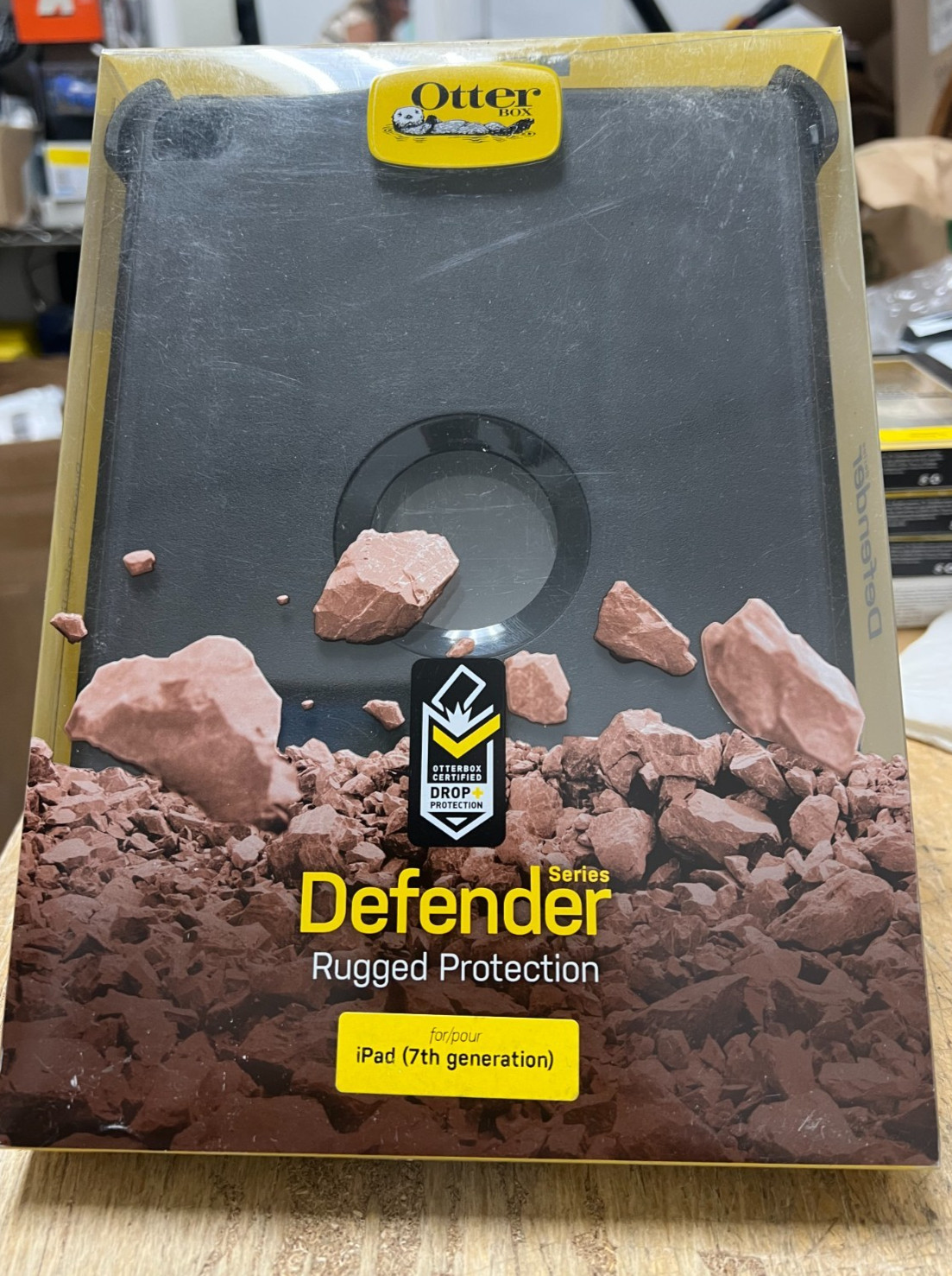 OtterBox Defender Series Case for 10.2" 7th Gen iPad, Black