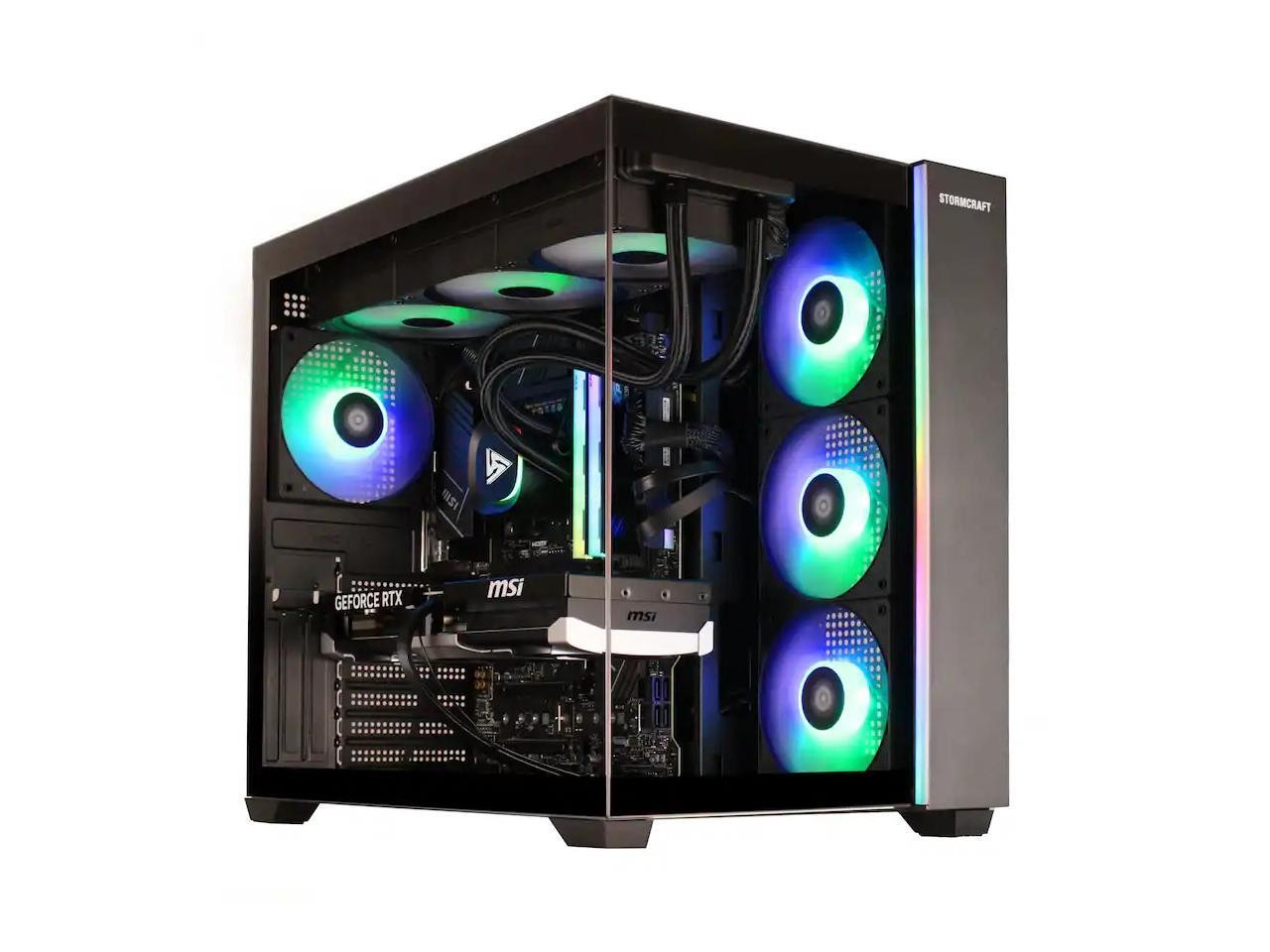 STORMCRAFT FALCON Gaming PC AMD Ryzen 7 7800X3D  NVIDIA GeForce RTX 5070 - AI Po