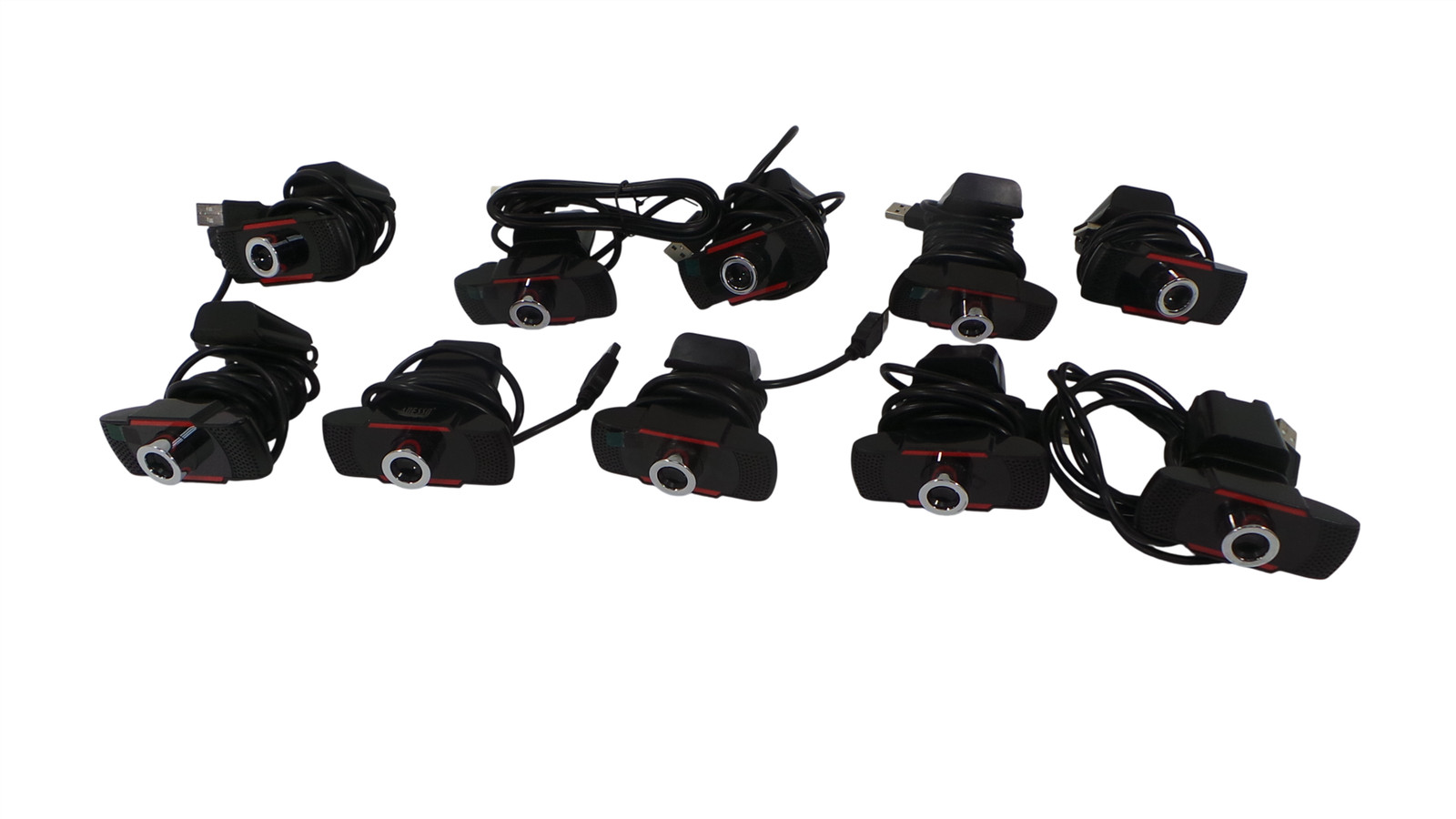 Lot of 10 Adesso CyberTrack H3 720p High Definition Webcam USB 2.0