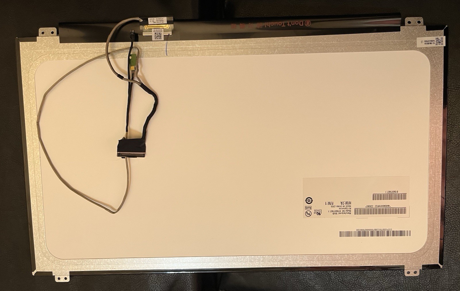 AU Optronics B156XTN07.1 15.6" 1366x768 Matte LED LCD Panel for Acer CB3-532