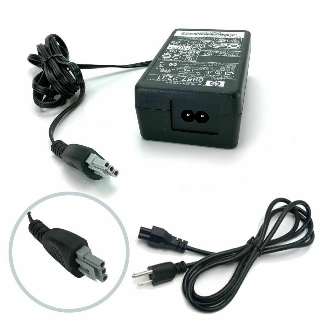 Genuine HP 16V/32V AC Adapter Model 0957-2231 32V/16V 375mA/500mA Charger