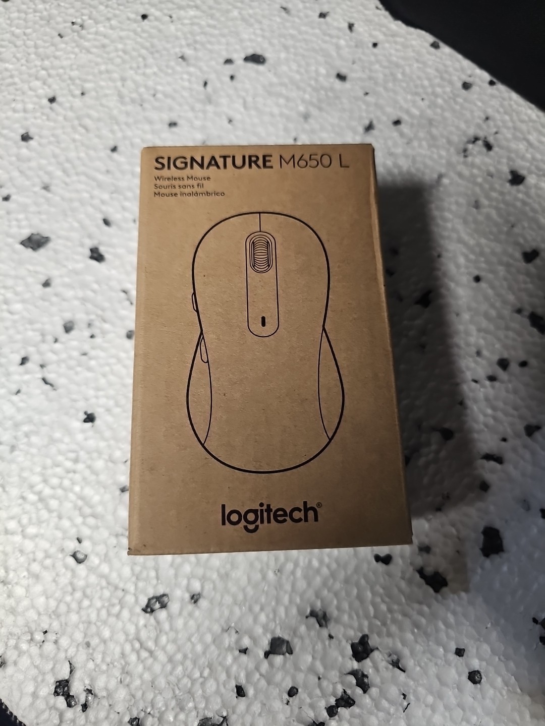 Logitech Wireless Mouse Signature M650 L Full Size Large Right Hands