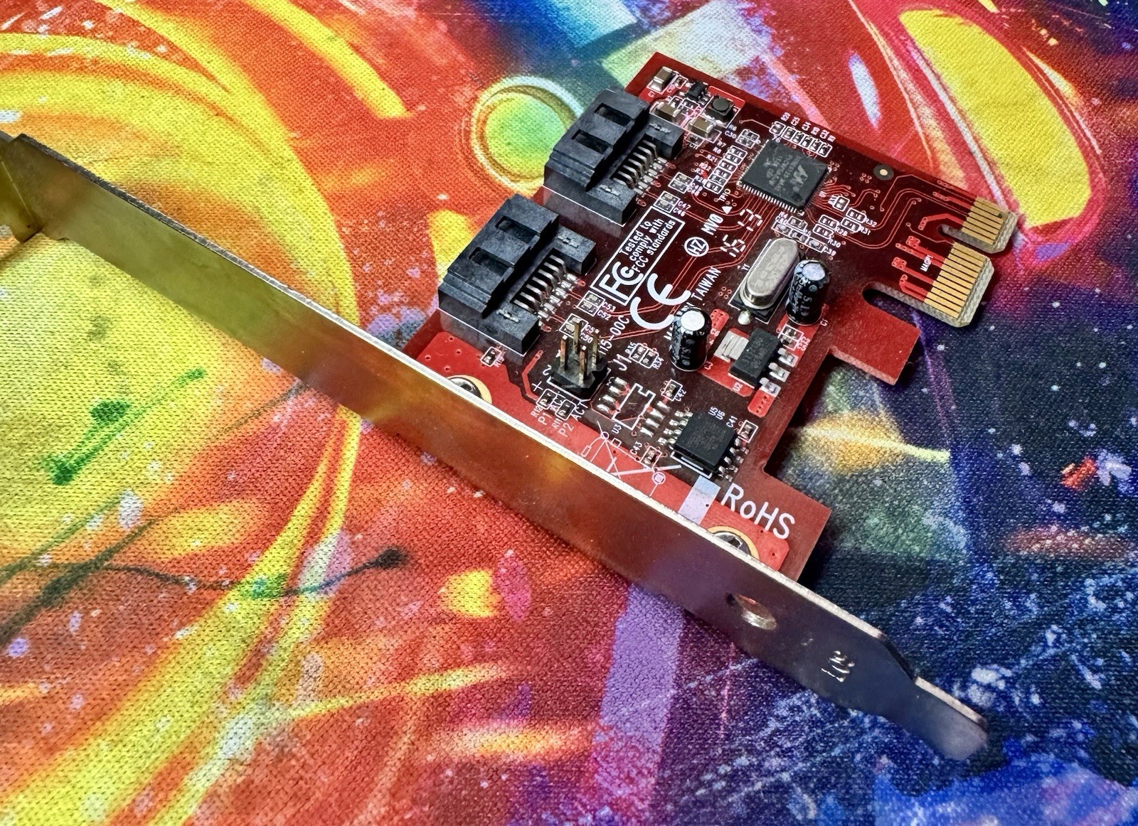 StarTech PEXSAT32 2-Port SATA III 6Gbps PCIe Controller Expansion Card