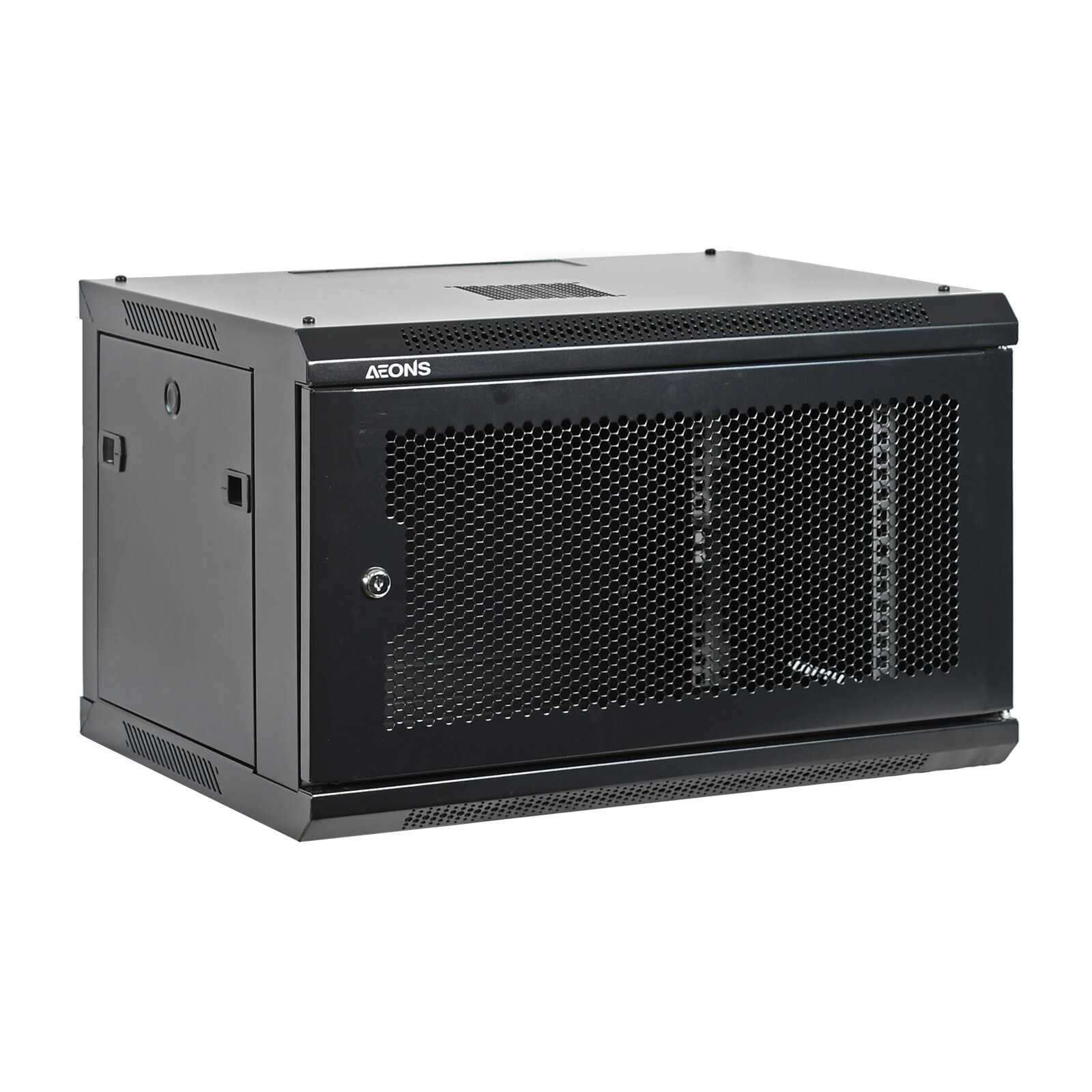 Aeons 6U Professional Wall-Mount 19-inch Network Server Rack Cabinet Low-Profile