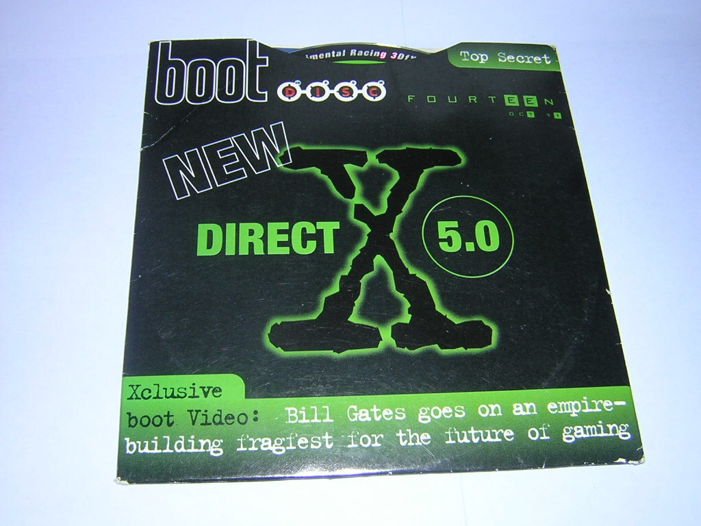 Vintage Boot Magazine BootDisc 14 with Game Demos, Utilties, More (1997)