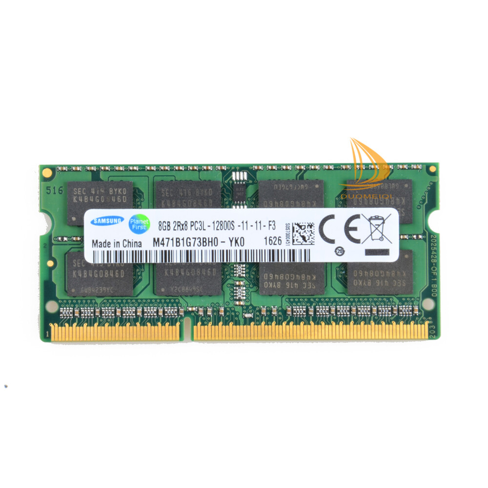 LOT Samsung 8GB 2RX8 PC3L-12800 DDR3-1600Mhz 1.35V Laptop Memeory RAM SODIMM