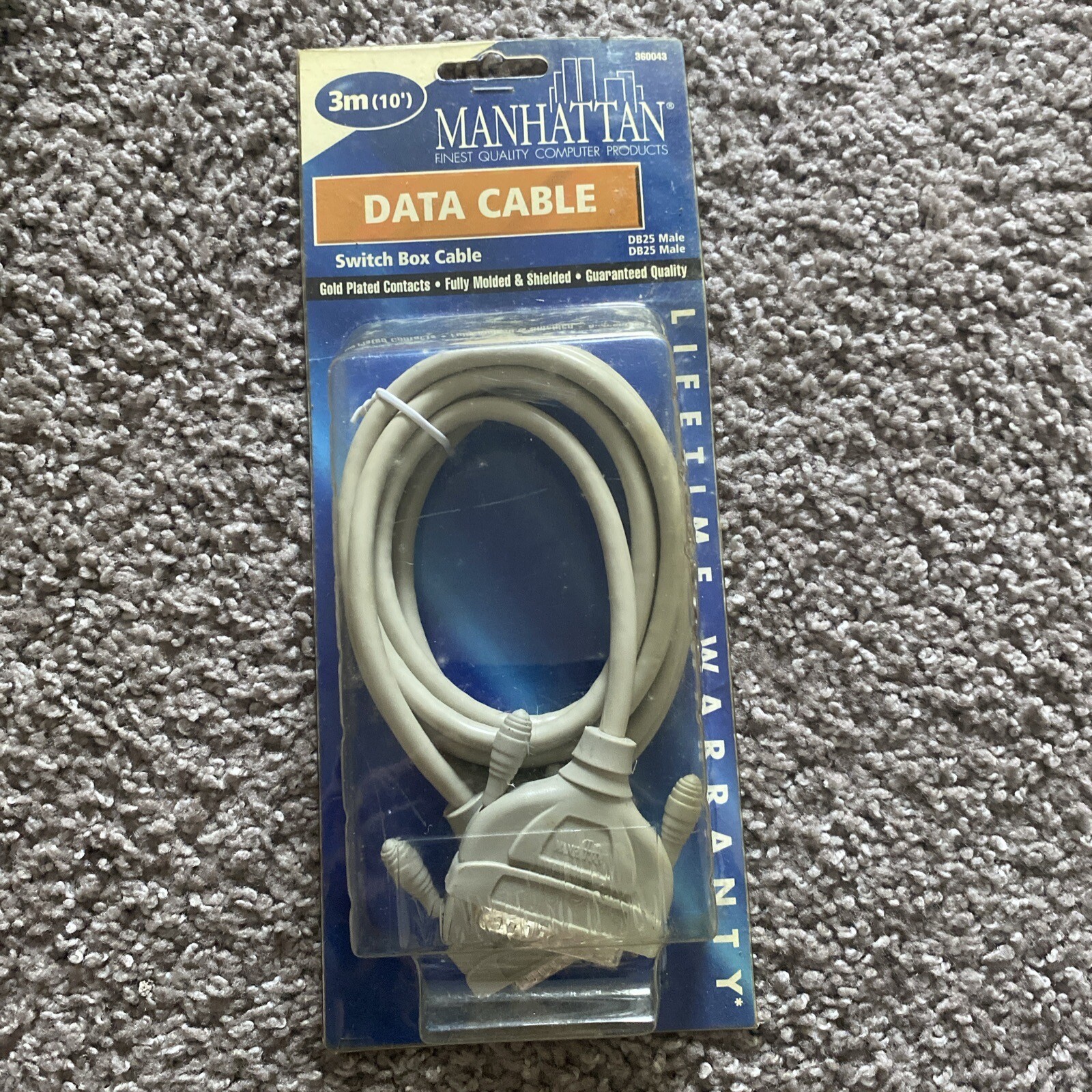 Manhattan Data Cable 3m (10’) Switch Box Cable.