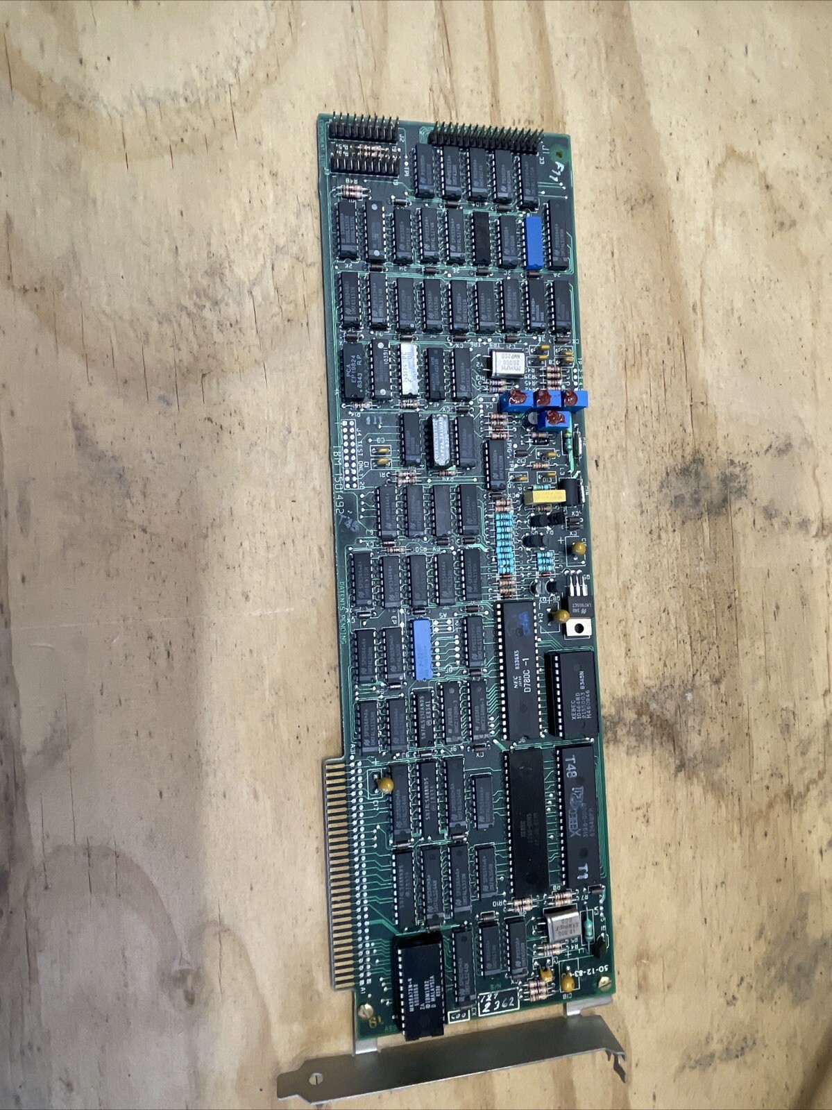 Vintage IBM 1501492 MFM Hard Drive Controller Adapter 8 Bit ISA