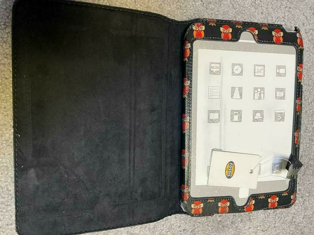 Fossil Authentic Fossil SHORT Mini Live Vintage TABLET Cover BLACK  SWL1034001