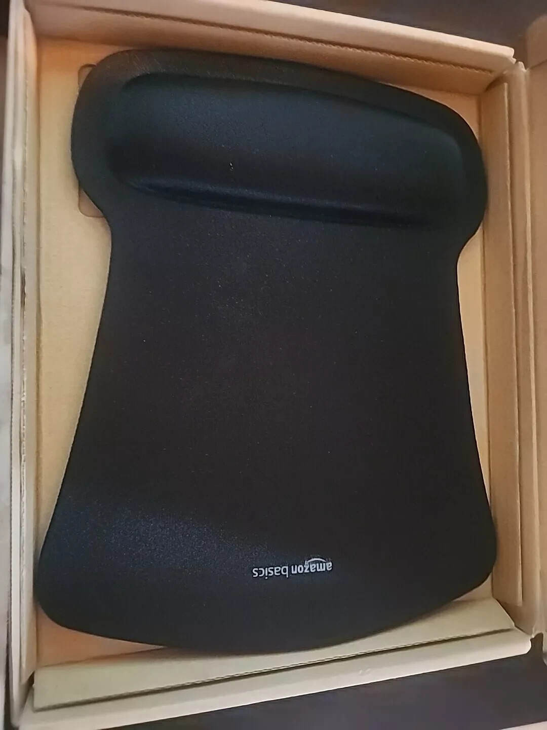 Amazon Basics Gel Computer Mouse Pad with Wrist Rest, Small