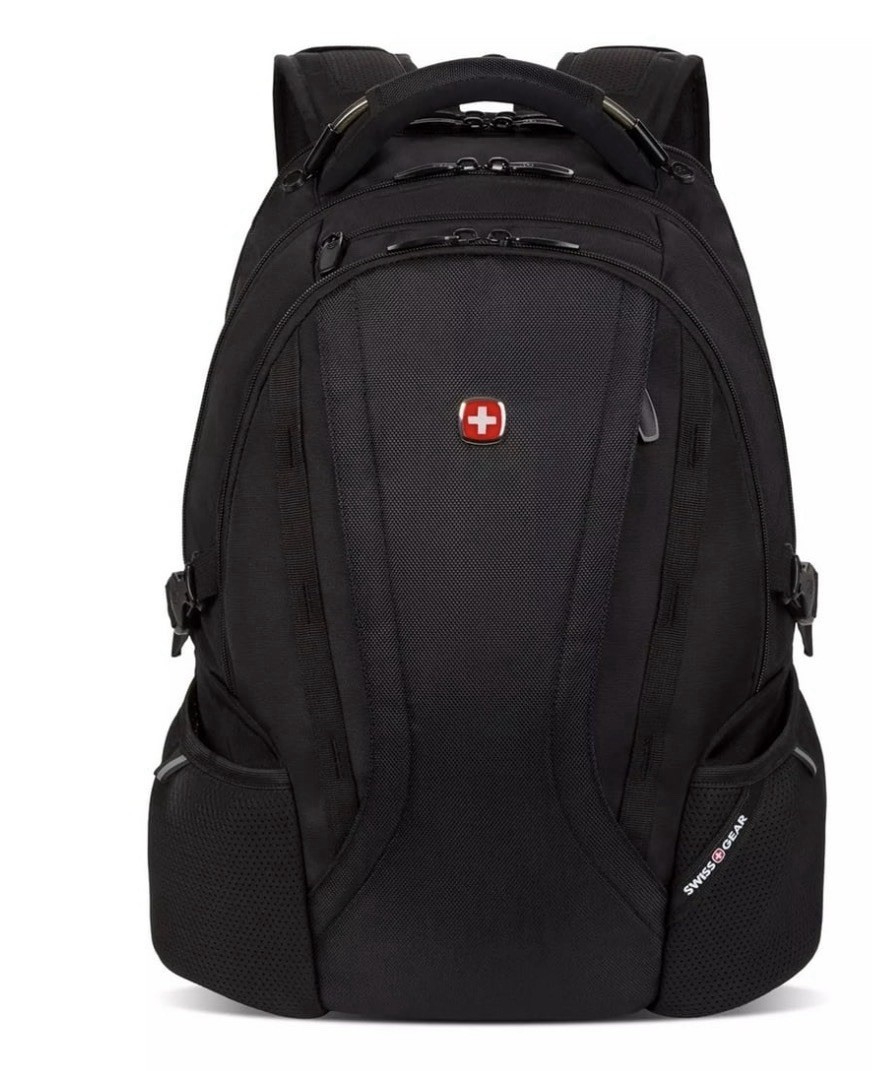 Swissgear 3760 ScanSmart Laptop Backpack Black Color  New 