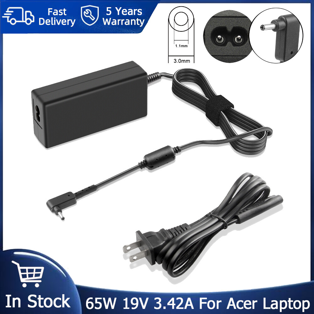 65W AC Adapter Charger For Acer Spin 5 N17W2 Spin 1 N17H2 Power Supply Cord