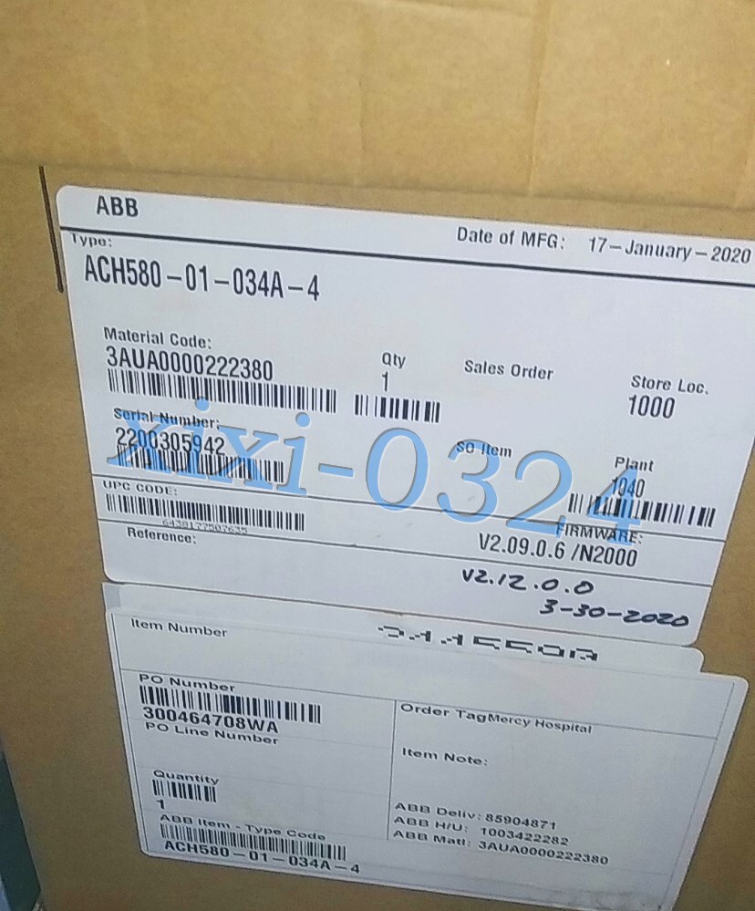 1pcs NEW ABB ACH580-01-034A-4 frequency converter DHL shipping