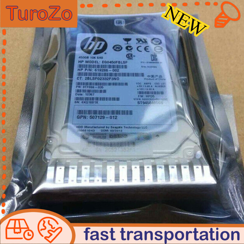NEW HP 652572-B21 450GB 6G 10K 2.5" SAS SC 653956-001 759547-001 Server For Gen8