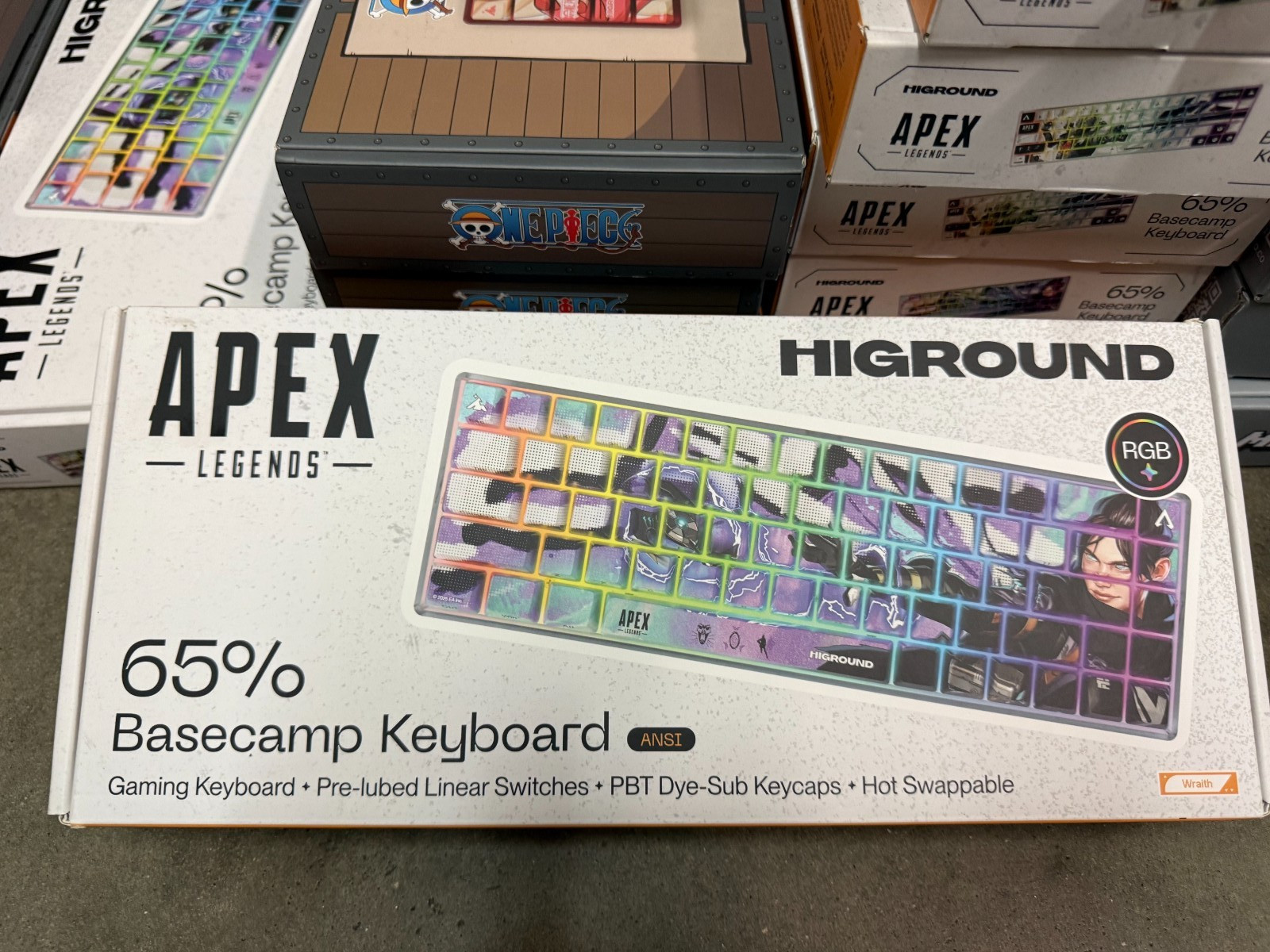 OB Apex Legends Higround ANSI WRAITH BASECAMP 65% Keyboard