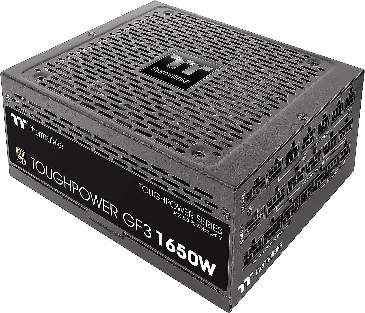 Thermaltake ToughPower GF3 1650W ATX 3.1 80+ GOLD 12VHPWR Power Supply