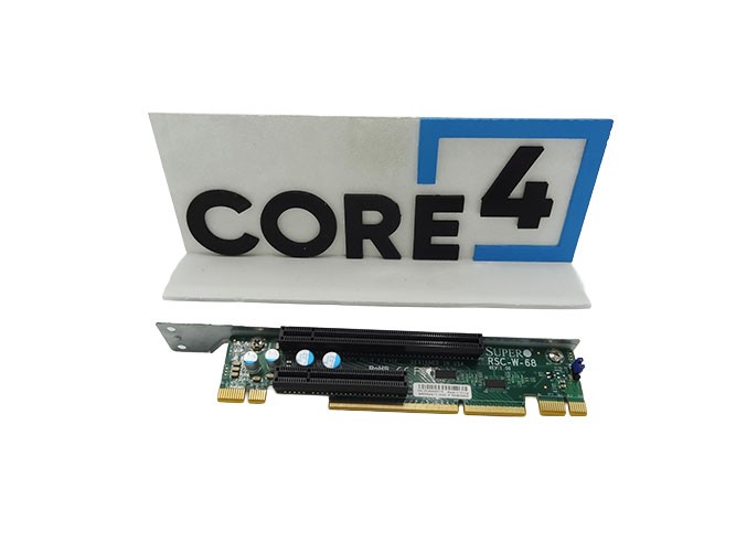 SUPERMICRO RSC-W-68 1U LHS WIO 1/ 2x PCIE x8 or PCIe x16 SLOTS