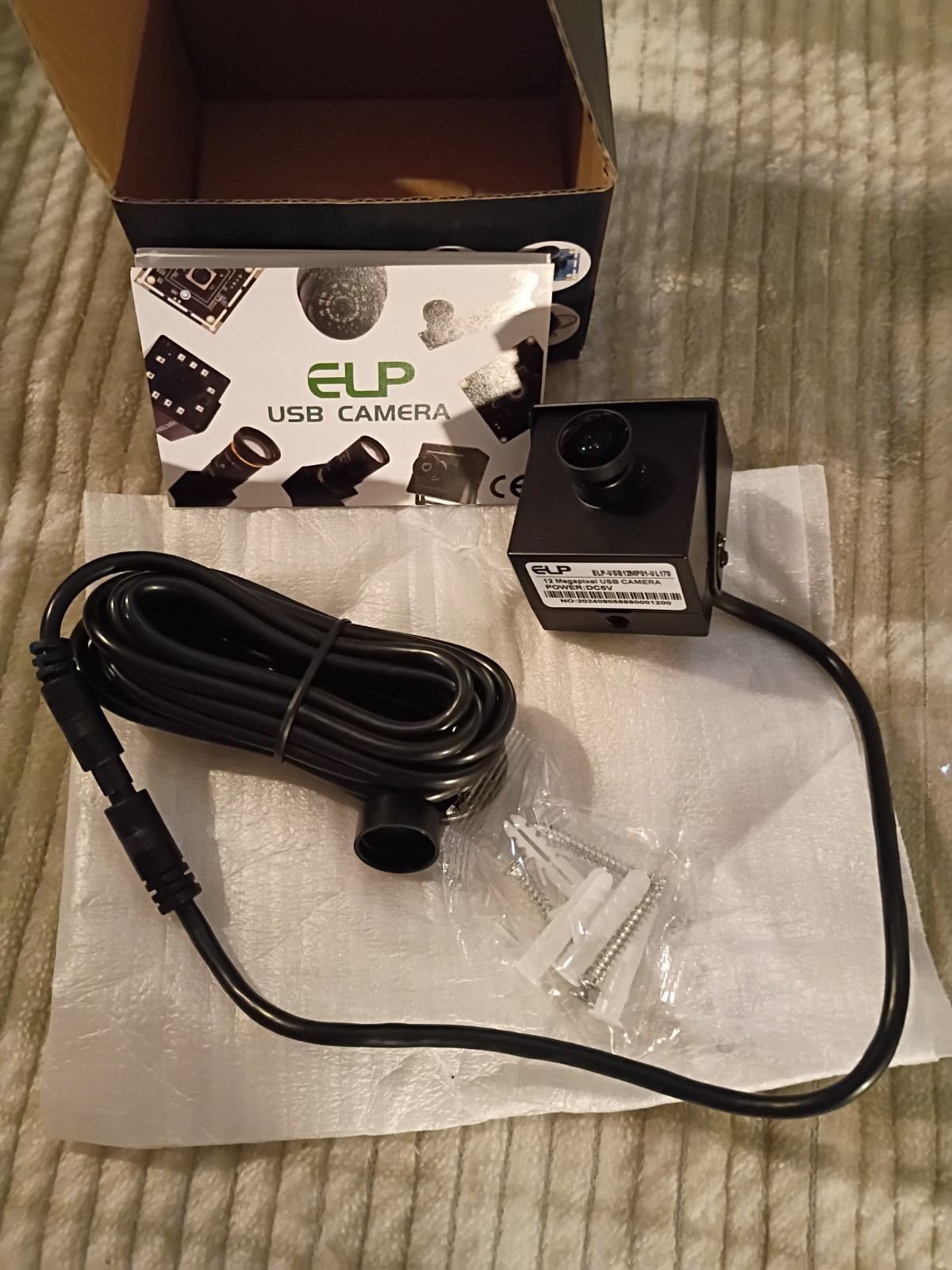 ELP 1080P 120fps USB Fisheye Camera for Computer 11.6MP Webcam High Speed PC...
