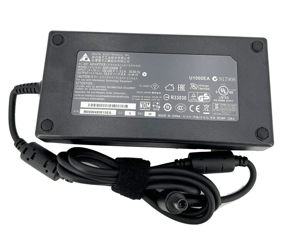 DELTA 19.5V 11.8A 230W AC Adapter Charger For MSI GT72 2QE-251MYGT72