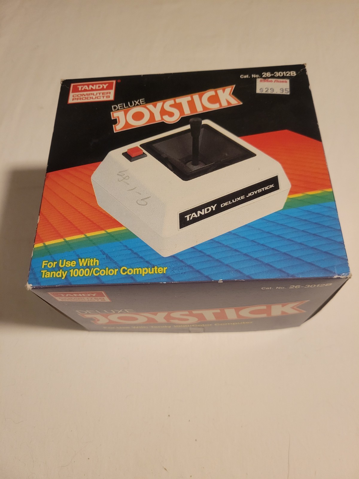 Vintage Tandy Deluxe Joystick Cat 26-3012B TRS-80 PC Game Controller Untested