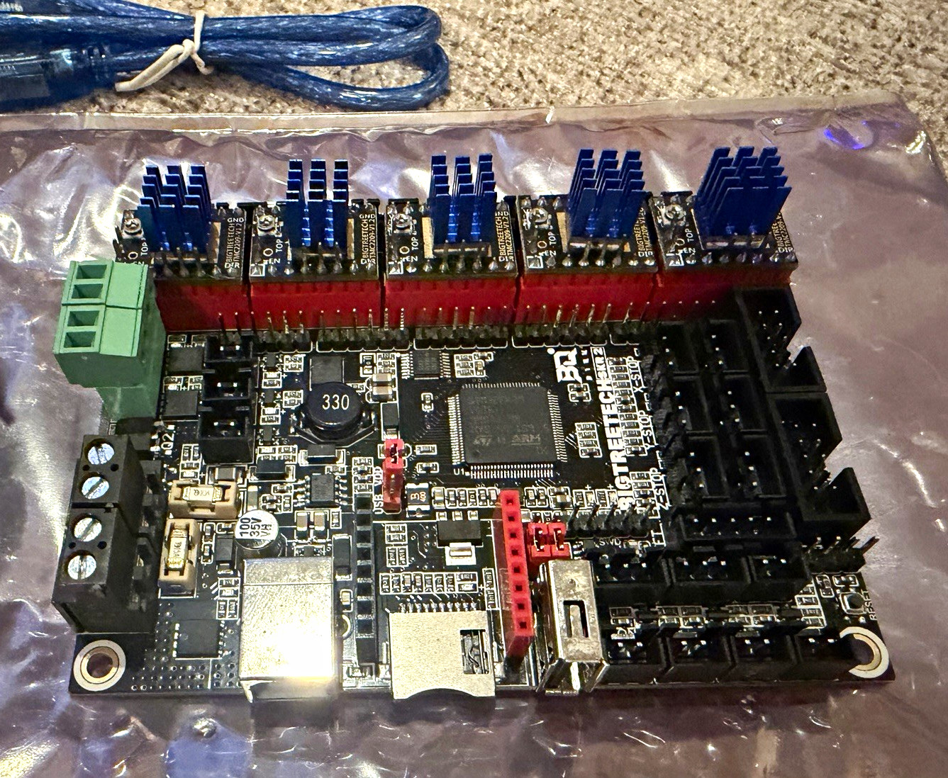 BIGTREETECH SKR 2  w/ 5x TMC2209 drivers, includes WiFi module