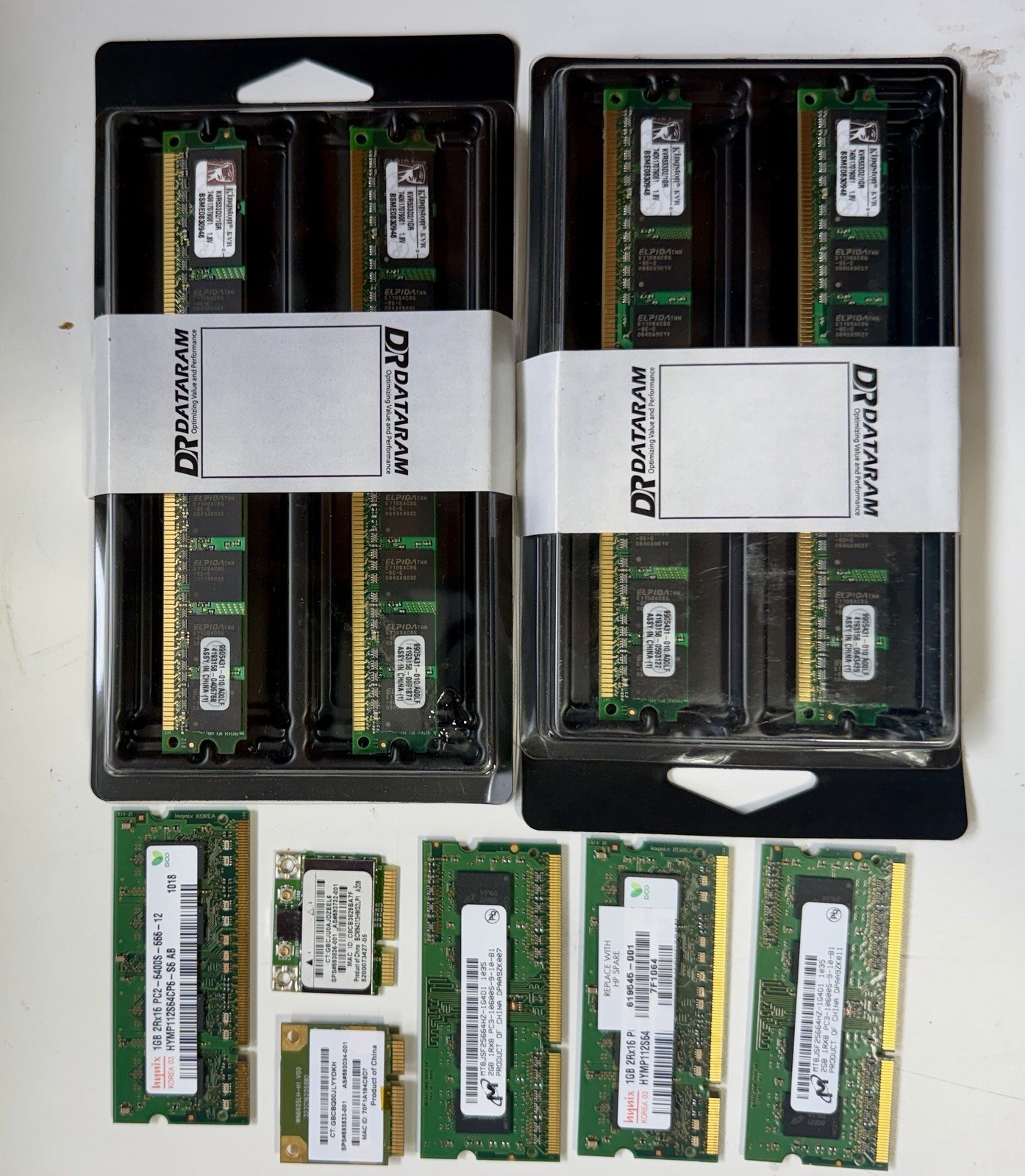Miscellaneous Computer Desktop And Laptop RAM lot Mixed Brands